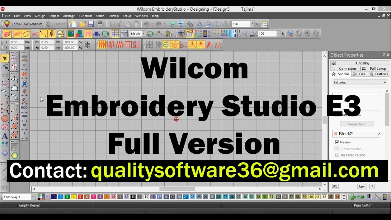 Wilcom e3 software free download